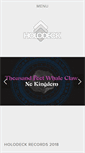 Mobile Screenshot of holodeckrecords.com